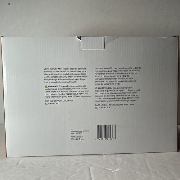 New Celebration 3 Skull Pathway Markers Halloween Outdoor Lights 3 Ft - Picture 3 of 7